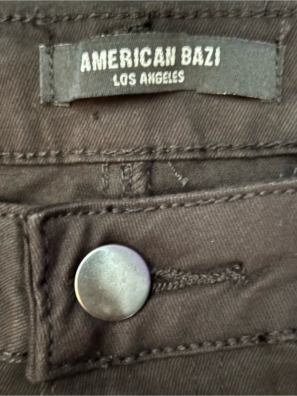 American Bazi Black Distressed Denim Bermuda Shorts - Picture 3 of 6